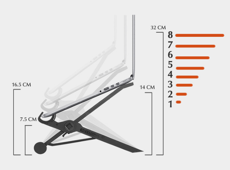 Portable Adjustable Laptop Stand